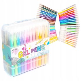 Zestaw pisalnih pripomočkov Avec 48 delni
