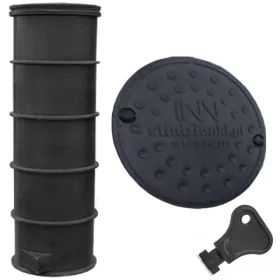 rpališče odpadne vode z rezervoarjem PE 500/1600