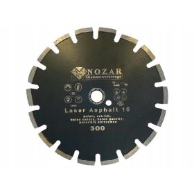  Diamantna plošča Nozar Laser 300 za asfalt 10 mm PRO