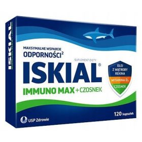   Iskial Immuno MAX + Česen 120 kapsul - Najboljša podpora za imunski sistem