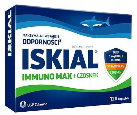 Iskial Immuno MAX + Česen 120 kapsul - Najboljša podpora za imunski sistem