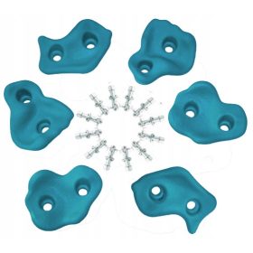 Plezalni kamni za otroke - 6 ročajev SEA + vijaki