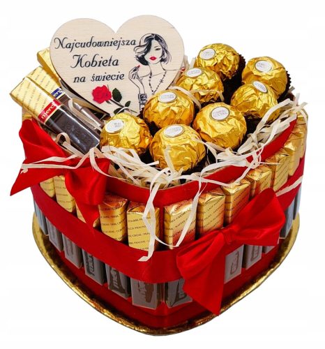  MERCI Torta Darilna košara Set sladkarij Magnet