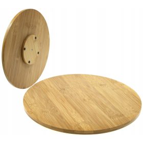 Bambusova vrtljiva deska za pico in prigrizke Krisberg