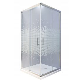 Tuš Kabina Gutta R-501 z Drsnimi Vrati 90 x 90 cm