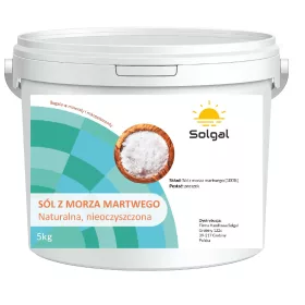 Solgar Mrtvega morja 5 kg soli za Wellness SPA