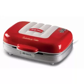  ARIETE opekač za sendviče in piškote 3v1 1972/00 rdeč