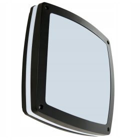 Vrhunska LED vrtna svetilka črna E27 35 W