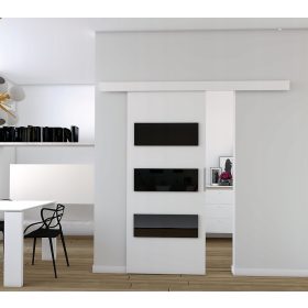   Drsna vrata E100 106x205 - Visokokakovostna drsna vrata za optimalno izkoriščanje prostora v vašem domu. Ta model E100 je idealen za vsak prostor, saj zagotavlja vrhunsko kakovost materialov in sodobe