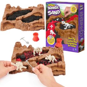 Kinetic Sand Set for Young Archaeologist Dinosaur Excavation