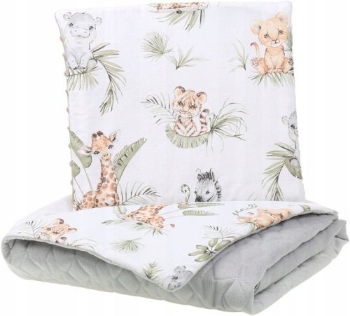 MEHKI DVOJNOSTRANSKI ODEJALO MINKY 75x100 BABYMAM