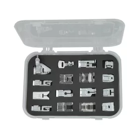   Set stopal za šivalni stroj Matic, srebrna, 16 delni komplet