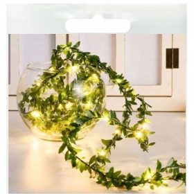 BOXwood LED girlanda iz listov na žici