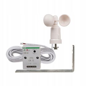   F&F Vremenski Senzor za Rolete STR-W 100÷265V AC IP20 z Zunanjo Anemometrijo IP65