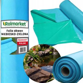 Folija za ribnike, polietilen, 4 x 6 m