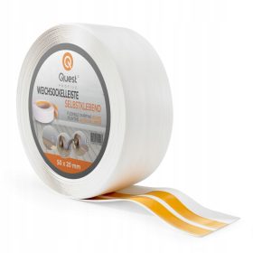 Profili Questprofile PVC trak 23 x 32, dolžina 500 cm, bel