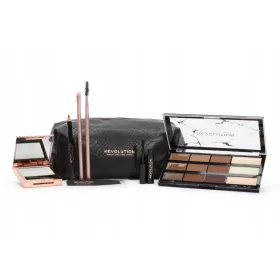    Makeup Revolution Brow Shaping Kit With Bag Gift Set - darilni set