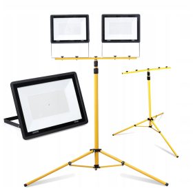 LED Naščitnik 2x 200 W z Vgrajenim Stojalom 2M