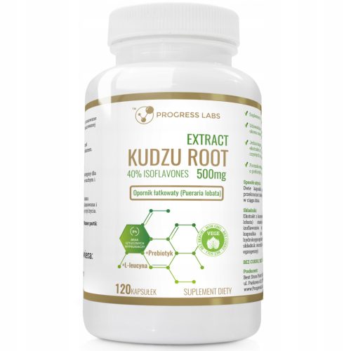 Korenina Kudzu 500mg 40% Izoflavonov z L-Levcinom in Prebiotikom - Prehransko dopolnilo