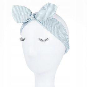 Pin-up trak za lase odtenkov modre