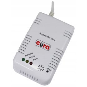  Plinski alarm Eura GD-00A2, bel, 230 V