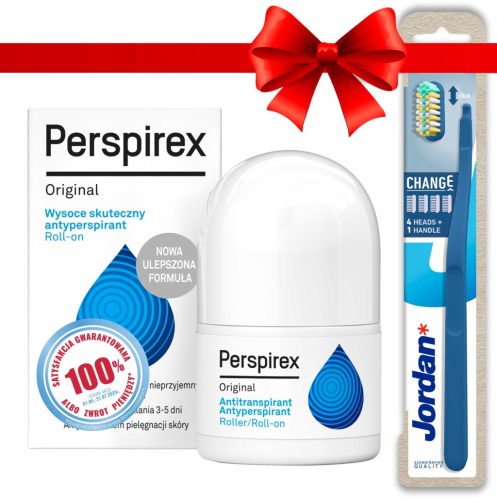 Perspirex Original 20 ml + brezplačna zobna ščetka Jordan!