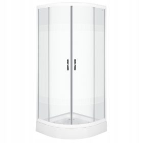   Kerra Xenia Duo luksuzna tuš kabina z drsnimi vrati 80 x 80 cm