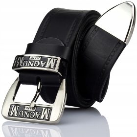   Usnjen pas za hlače za moške, eleganten in vzdržljiv, pas 125