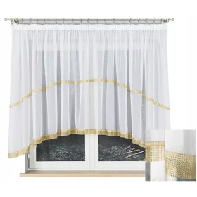 BELA ZAVESA Z CYRCONI IN DIAMANTI