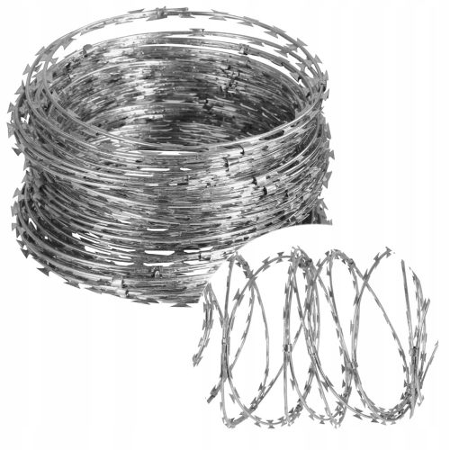 Drutna spirala za zasipanje ograje MFH 50 m x 30 mm
