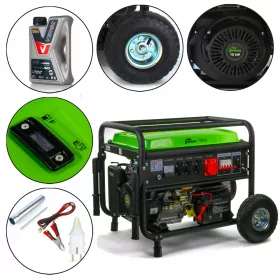Prenosni trifazni generator Barracuda 7000 W bencin
