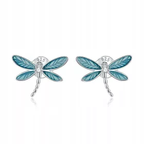  Srebrni uhani Fraise S925 s kačjimi pastirji