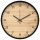 Moderen črni stenski ura Wood 25 cm