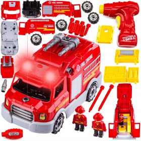   Gasilska vozila za otroke - Komplet za razstavljanje ChRLD 661-418