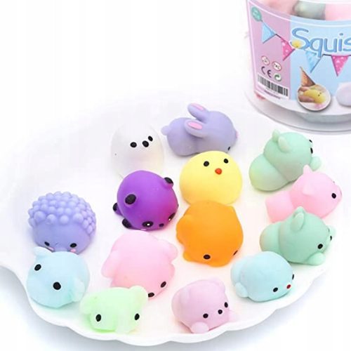 Satkago Squishy Mochi antistresni prigrizki 25 kosov