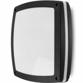 Lumiled vrtna stenska svetilka črna E27 12W