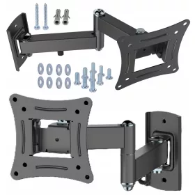   Močen nosilec za monitor TV 10-32 palcev z vrtljivim mehanizmom