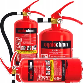 Gasilni aparat na prah Ogniochron GP-4x ABC/MP 6,8 kg