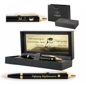 Parker eleganten črni avtomatski kemični svinčnik