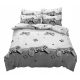 ModenaHome Premium Saten Komplet Posteljnine | Luksuzen komplet posteljnine 140x200 cm iz visokokakovostne satenaste bombažne tkanine. Vključuje 1x prevleko za vzglavnik 70x80 cm in 1x prevleko za ode