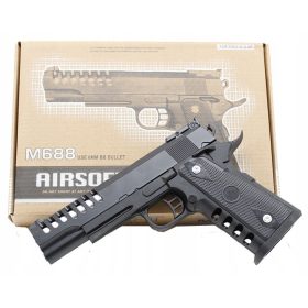 KOVINSKI PIŠTOLET Z KROGLICAMI IN GRANATOM SET