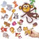 Piankasti kopalniški pripomočki za kopel - Set živalskih puzzlov