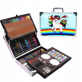 AIG Umetniški set za slikanje v kovčku 145 kosov