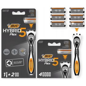  BIC Hybrid 5 Flex brivnik + 6 kartuš