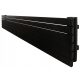 LOFT DEKORATIVNI RADIATOR 45x140 Črni Mat Struktura 837W HORIZONTALNO