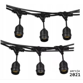 Girlanda svetlobna veriga za vrt 20m 20 točk E27