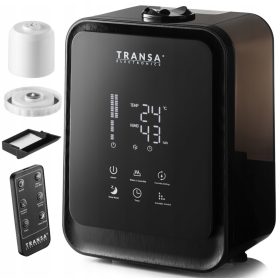 Ionizator zraka Transa Electronics AquaMist 40 W 4,5 l črn