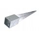 PODSTAVEC ZA VBITE STELE, SIDRO, NOSILEC 80x80x750mm