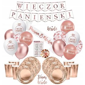 BALONI, komplet okraskov za BENCH PARTY