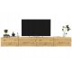 Loft RTV omarica 240 cm x 30 cm x 35 cm